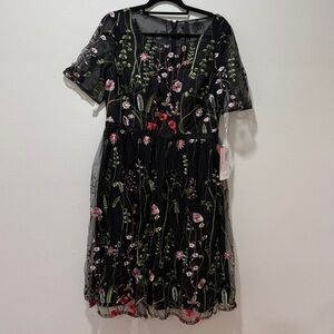 NWT JJs House Ursula  lace midi Dress size 14